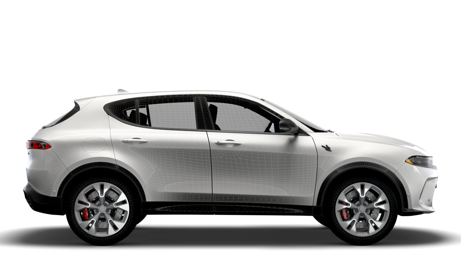 Dodge Hornet GT GLH 2023 3D model_13