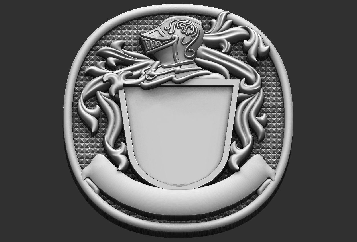 Coat of Arms Family - Brasao - Rings Set 3D print model_5