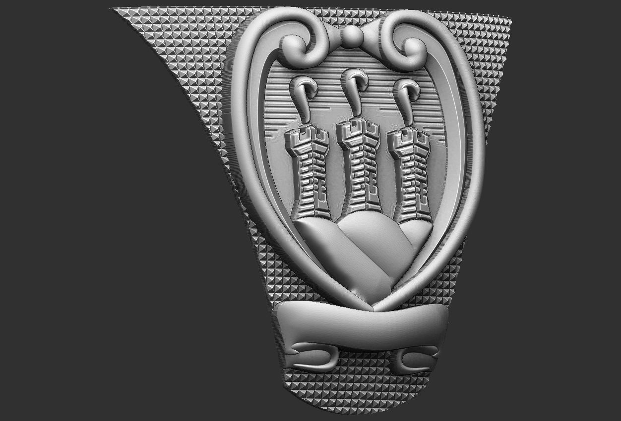 Coat of Arms Family - Brasao - Rings Set 3D print model_17