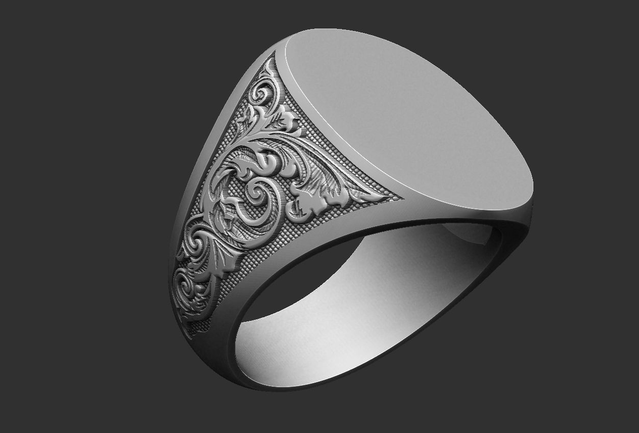 Coat of Arms Family - Brasao - Rings Set 3D print model_19