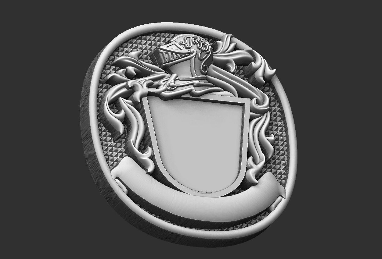 Coat of Arms Family - Brasao - Rings Set 3D print model_13