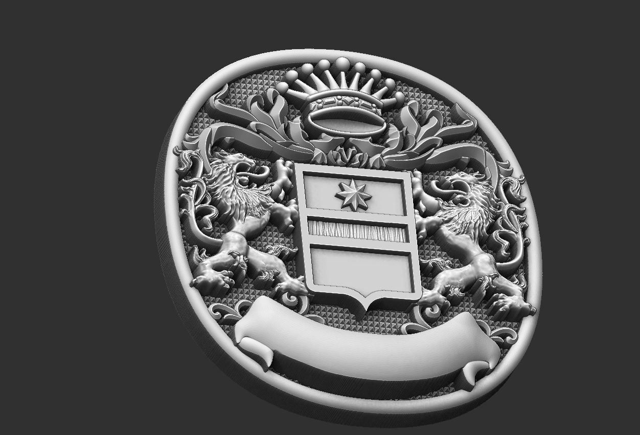 Coat of Arms Family - Brasao - Rings Set 3D print model_29