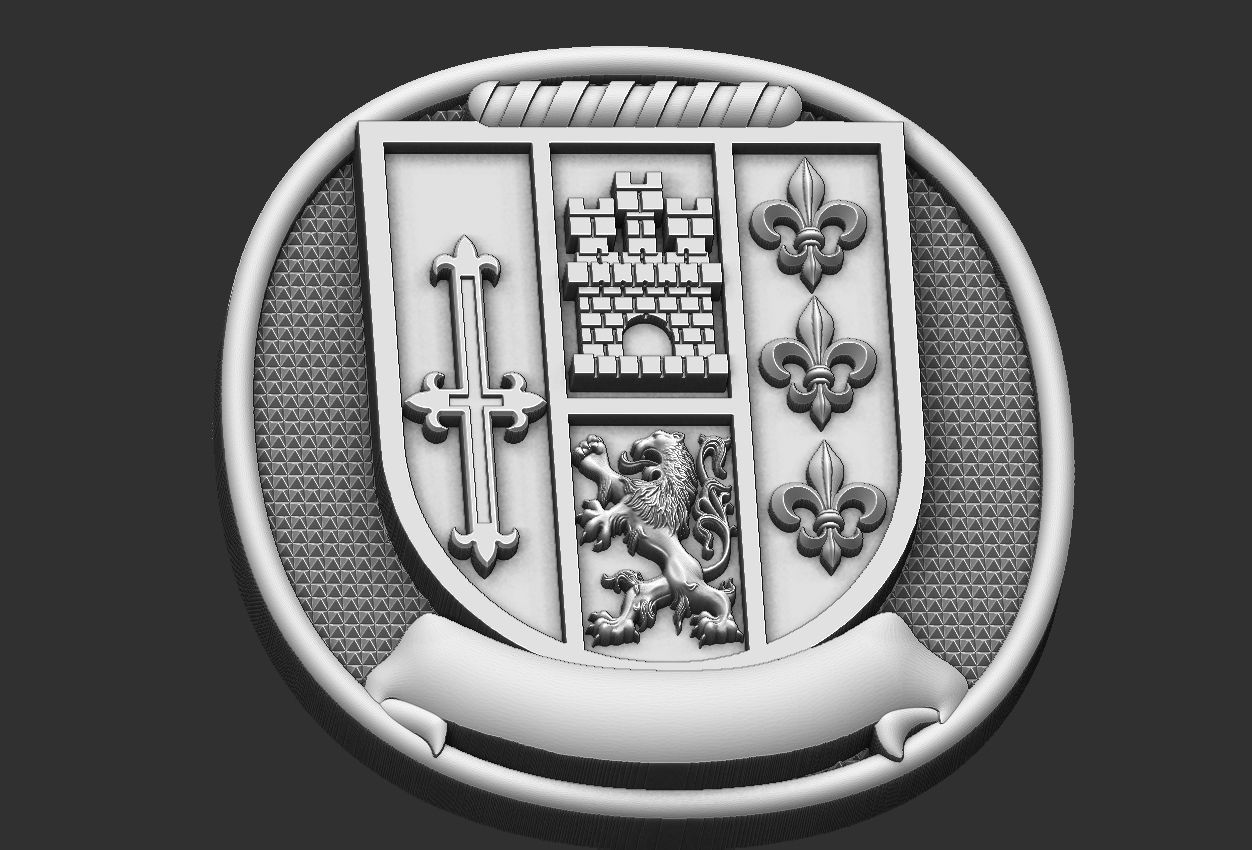 Coat of Arms Family - Brasao - Rings Set 3D print model_8