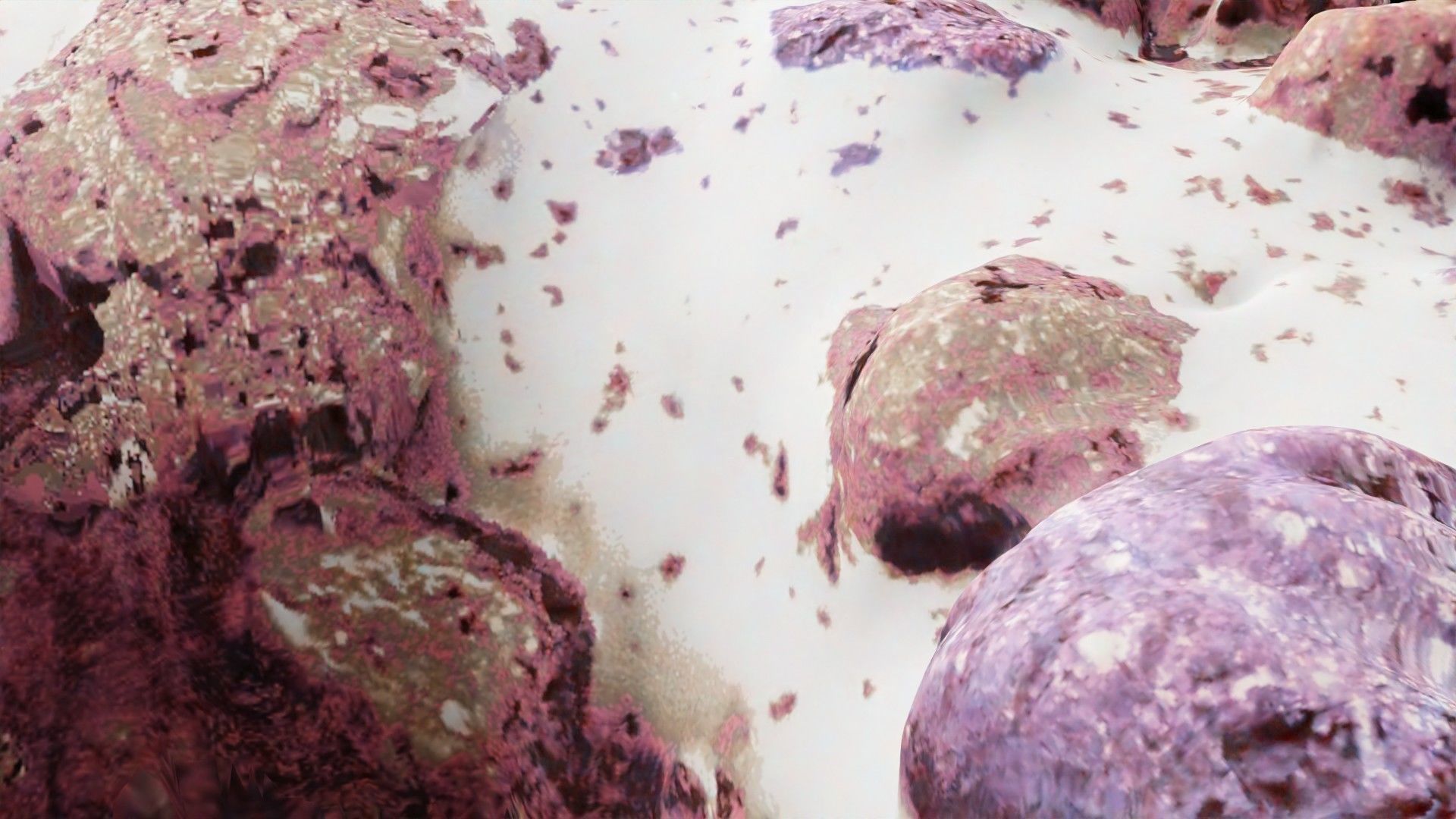 Scanned Donuts 10 flavors high and lowpoly versions Low-poly 3D model_40