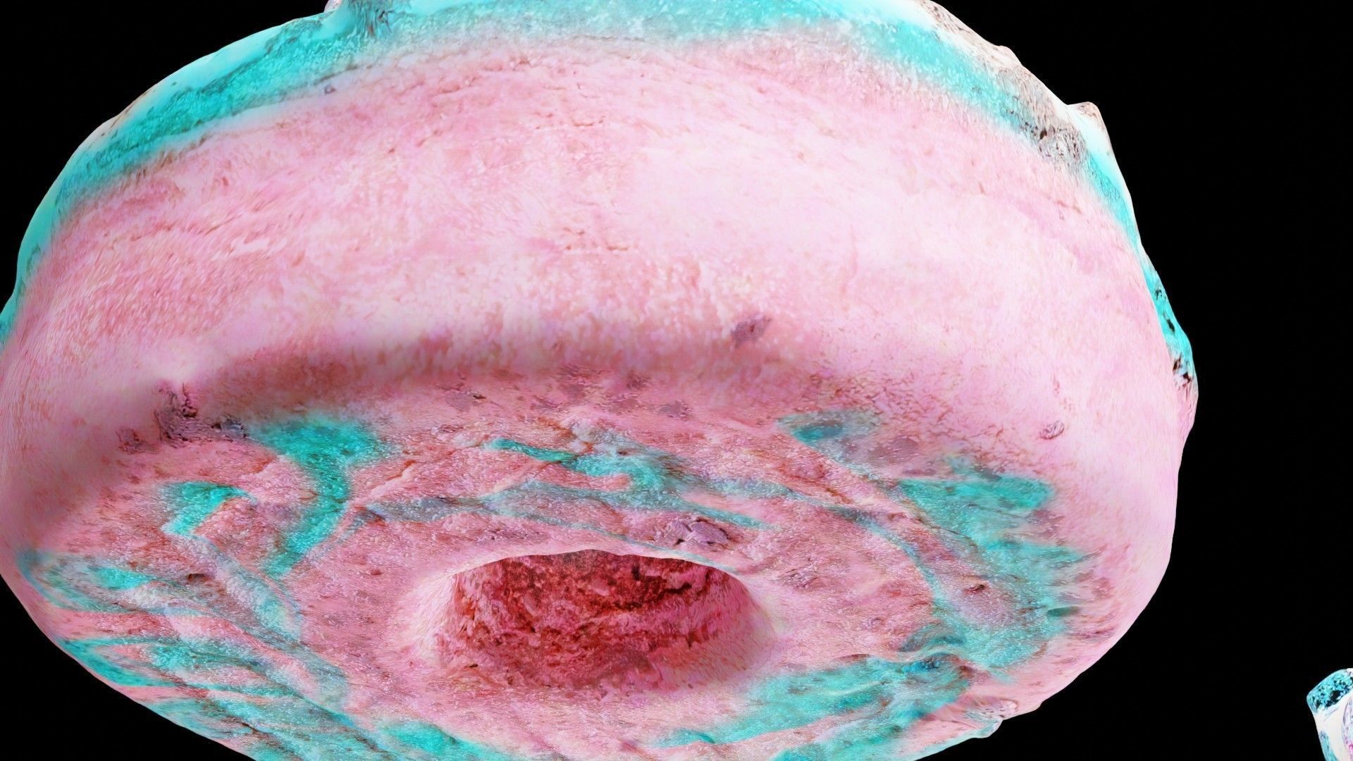 Scanned Donuts 10 flavors high and lowpoly versions Low-poly 3D model_49