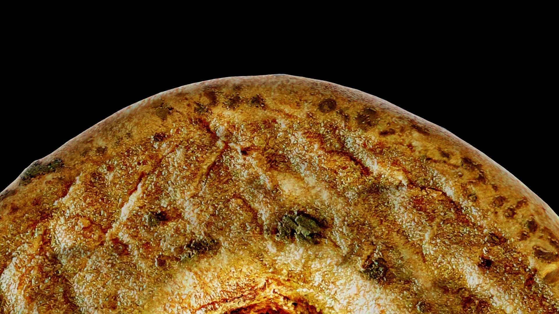 Scanned Donuts 10 flavors high and lowpoly versions Low-poly 3D model_3