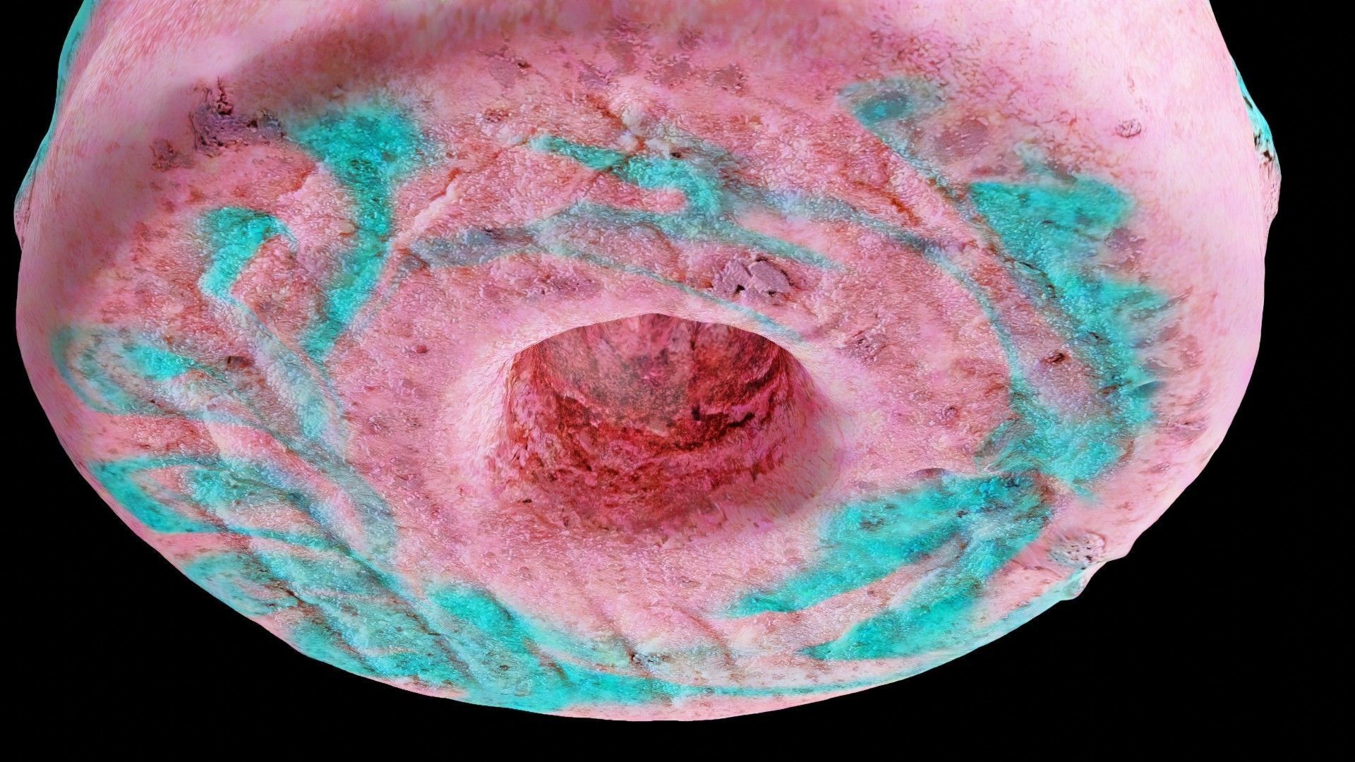 Scanned Donuts 10 flavors high and lowpoly versions Low-poly 3D model_1