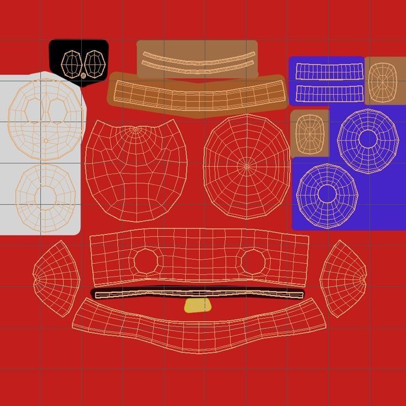 Shy Guy - Mario 3D model_7