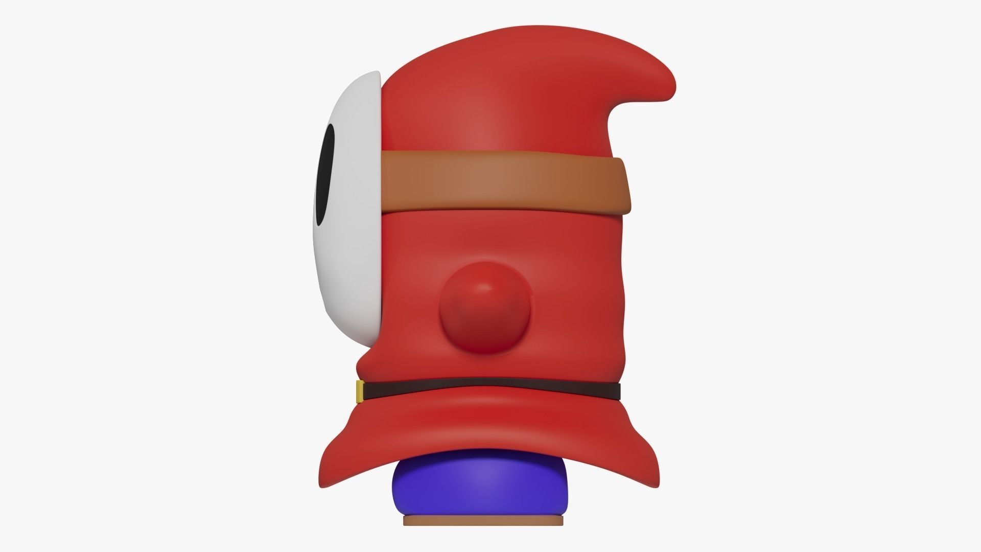Shy Guy - Mario 3D model_5
