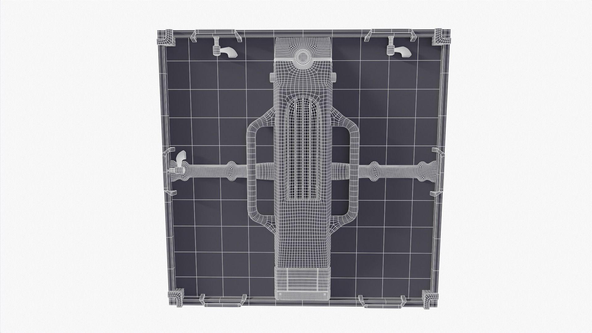 Led Panel 3D model_6