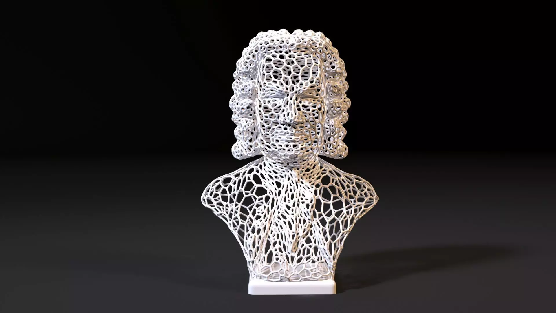 Johann Sebastian Bach 3D print model_0