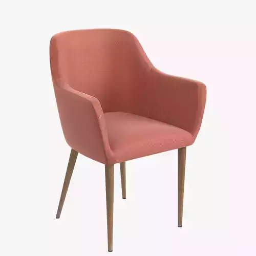 Federica Dining Chair - Subdivision geometry