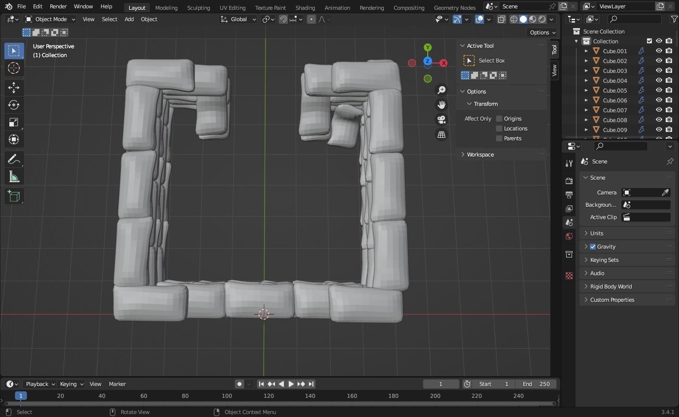Sandbag bunker Free 3D print model_2