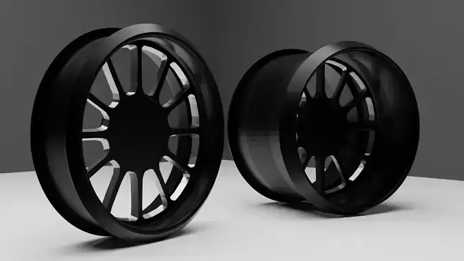 VMS Racing Wheels 3D model