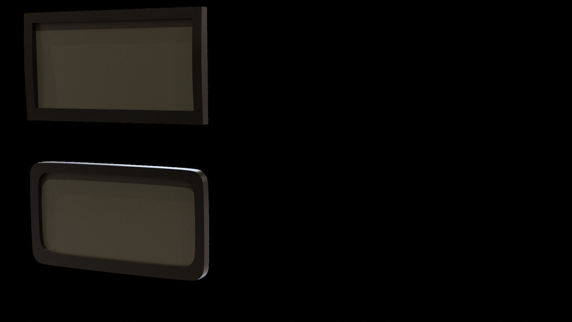 Painels Items for Vehicles Low-poly 3D model_54