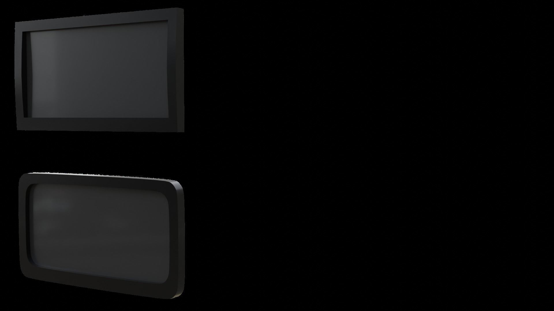 Painels Items for Vehicles Low-poly 3D model_29