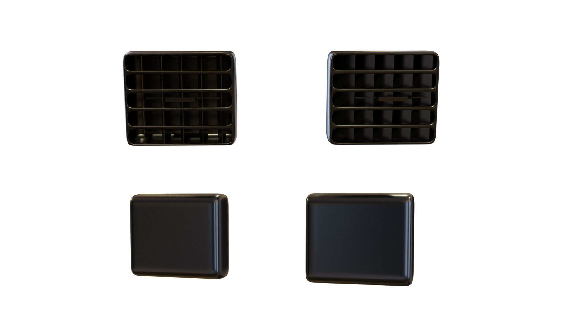 Painels Items for Vehicles Low-poly 3D model_15