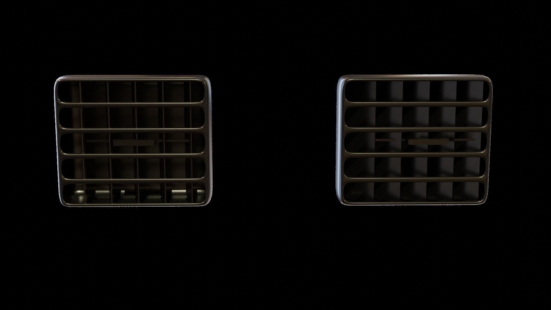 Painels Items for Vehicles Low-poly 3D model_30