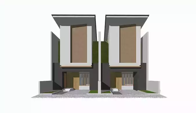 Minimalist 6m x 10m Residential House 8