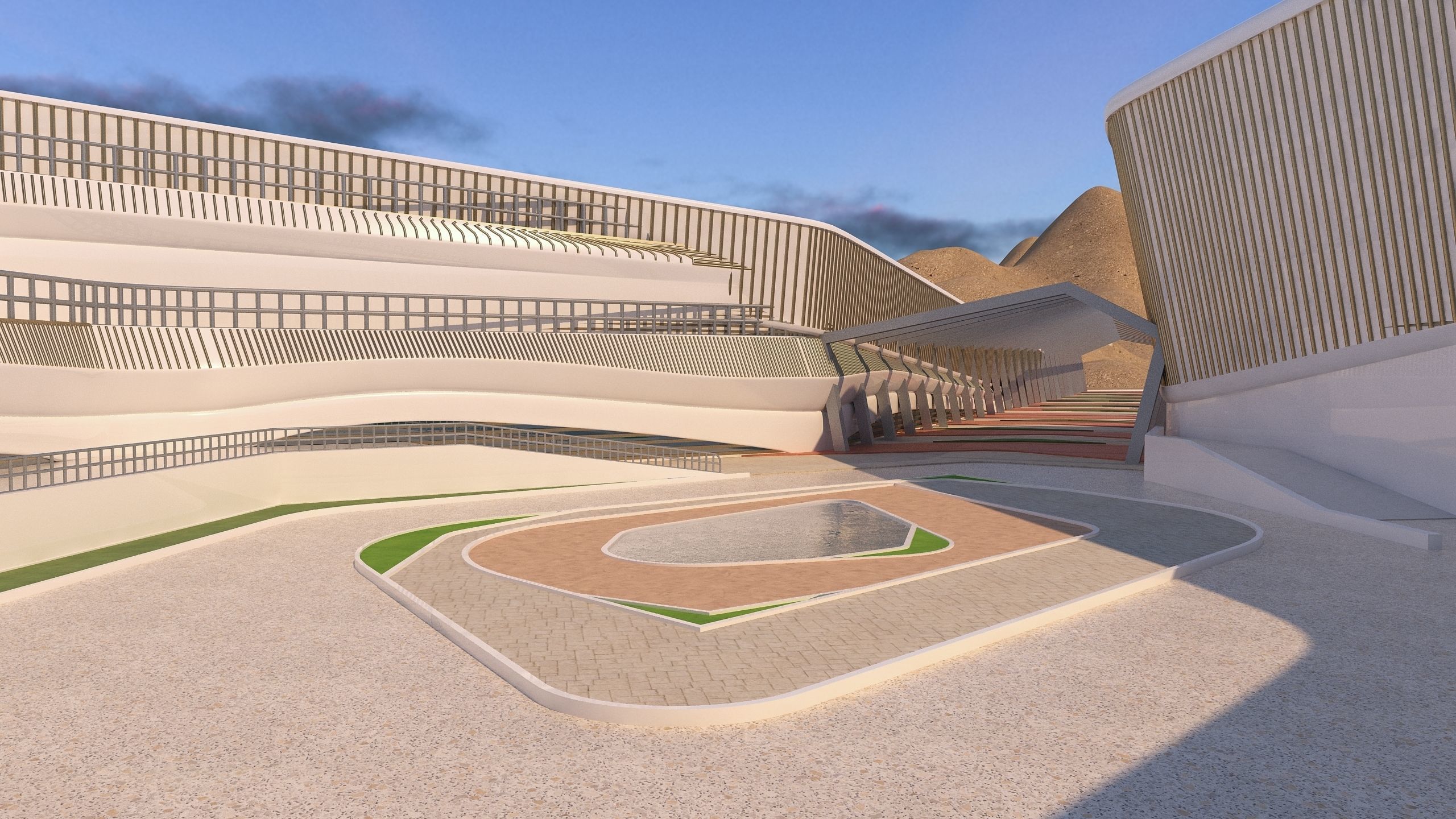 0176 - Geological Museum Architecture 3D Project - 2D Drawings 3D model_14