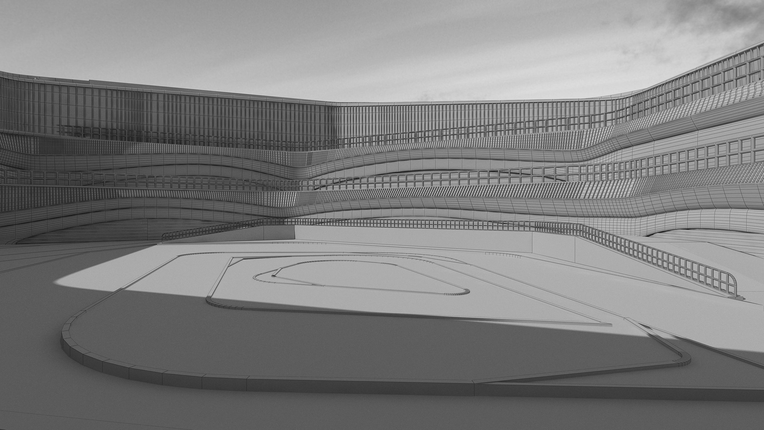 0176 - Geological Museum Architecture 3D Project - 2D Drawings 3D model_30