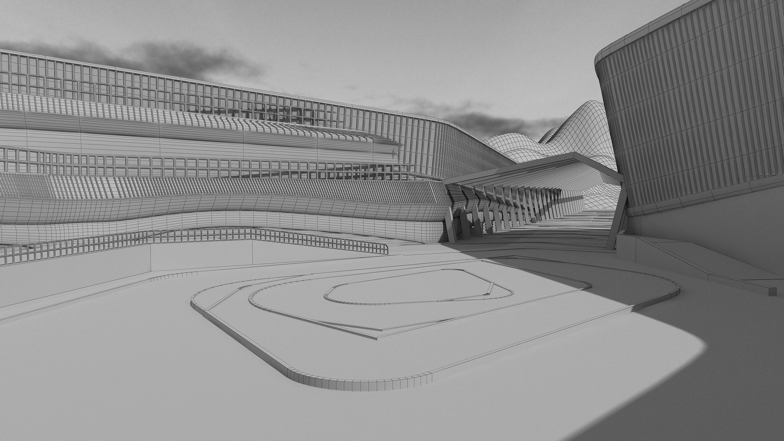 0176 - Geological Museum Architecture 3D Project - 2D Drawings 3D model_34