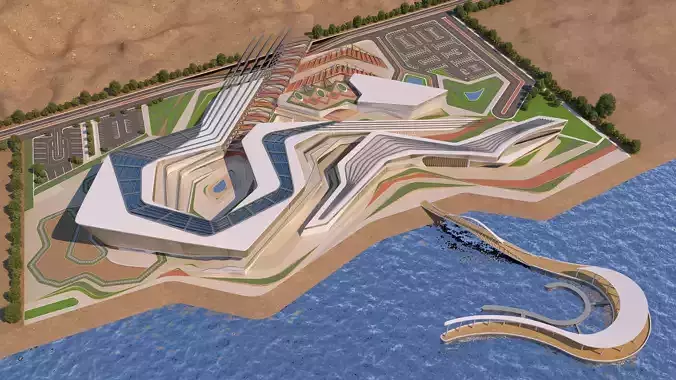 0176 - Geological Museum Architecture 3D Project - 2D Drawings