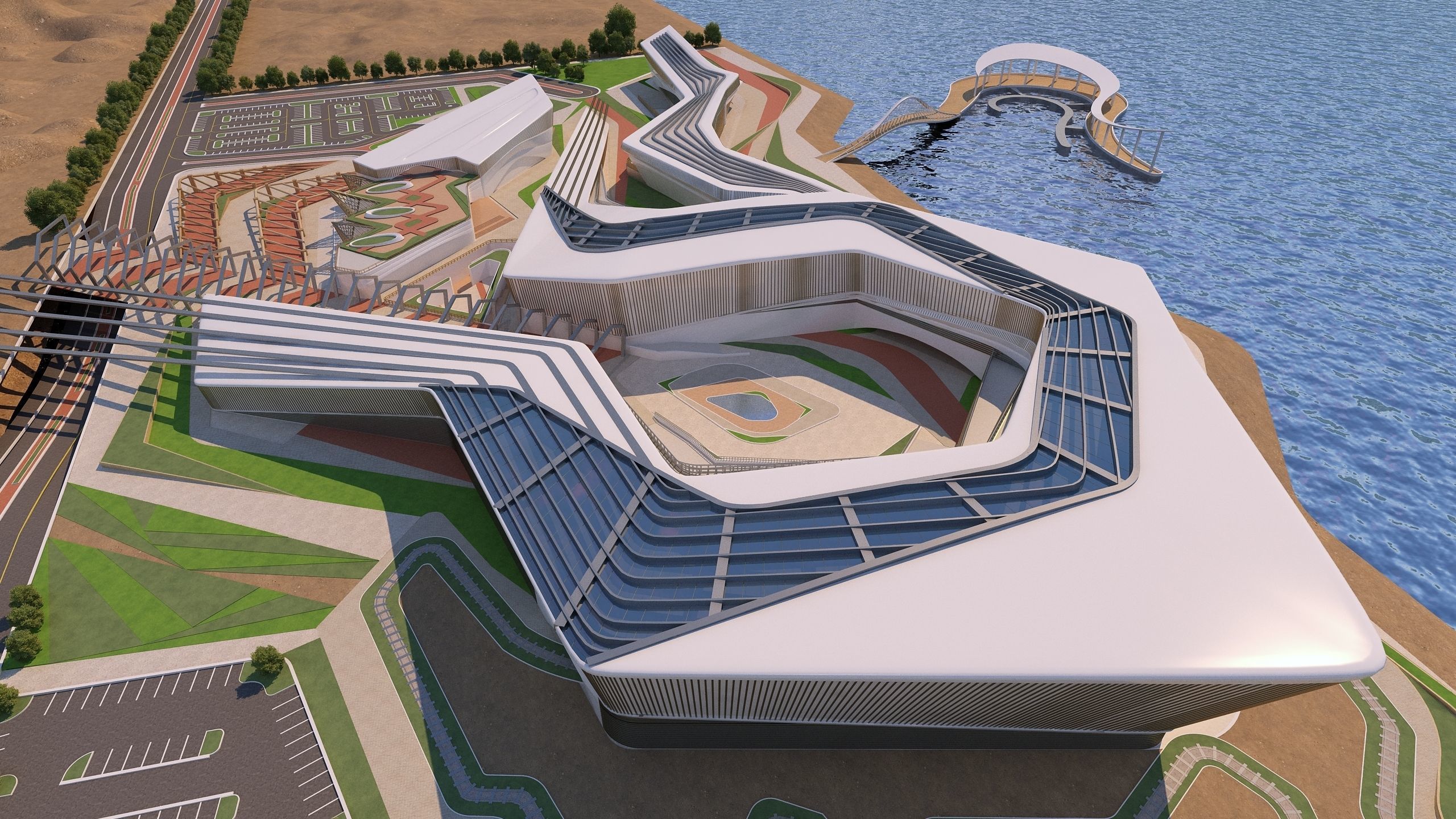 0176 - Geological Museum Architecture 3D Project - 2D Drawings 3D model_7