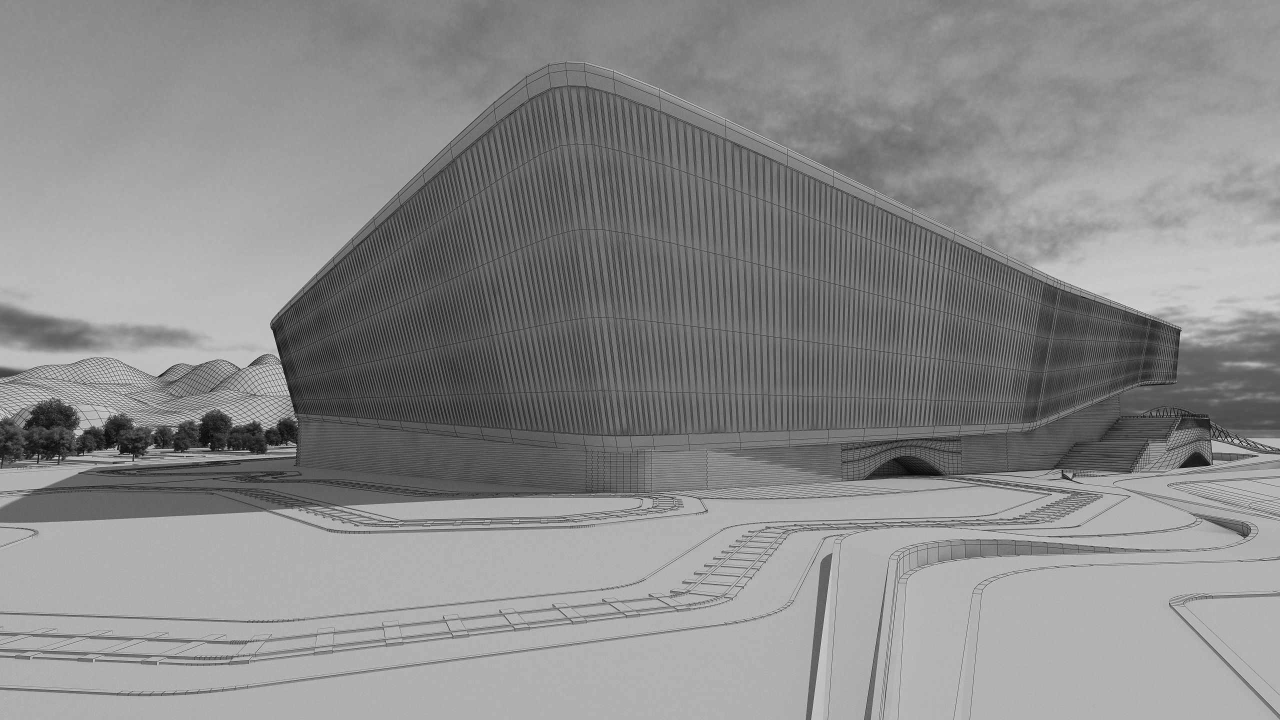 0176 - Geological Museum Architecture 3D Project - 2D Drawings 3D model_36