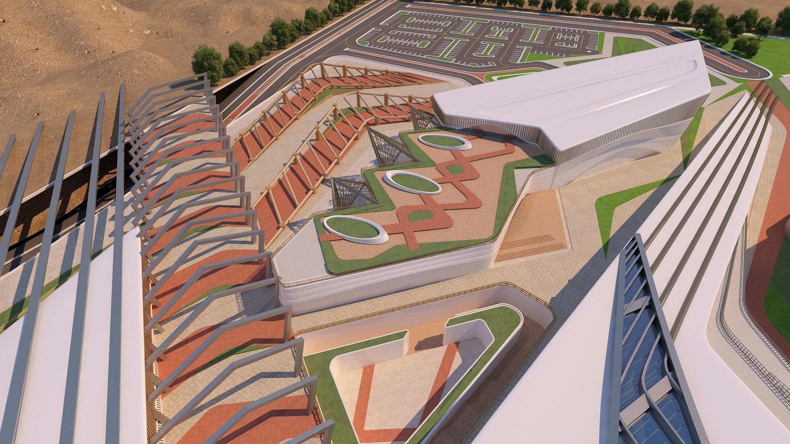 0176 - Geological Museum Architecture 3D Project - 2D Drawings 3D model_9