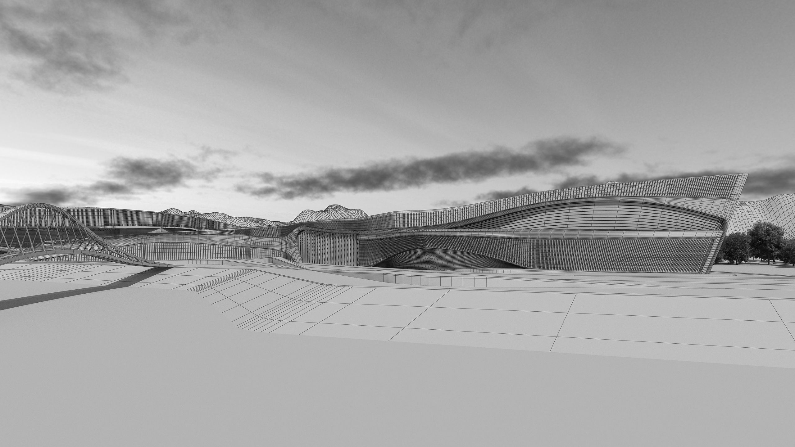 0176 - Geological Museum Architecture 3D Project - 2D Drawings 3D model_38