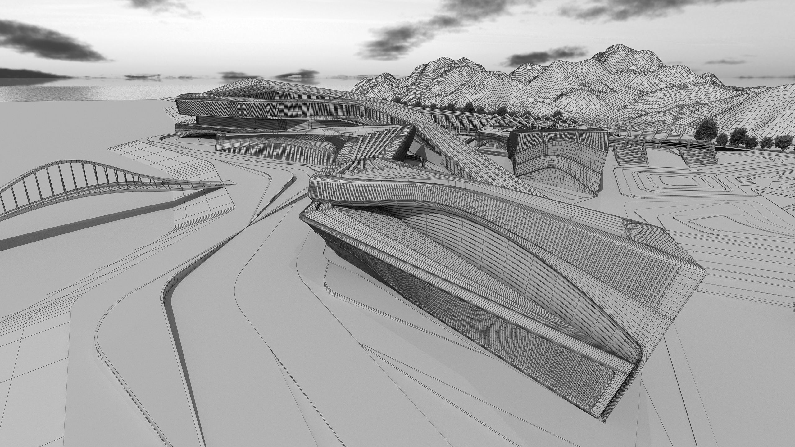 0176 - Geological Museum Architecture 3D Project - 2D Drawings 3D model_39