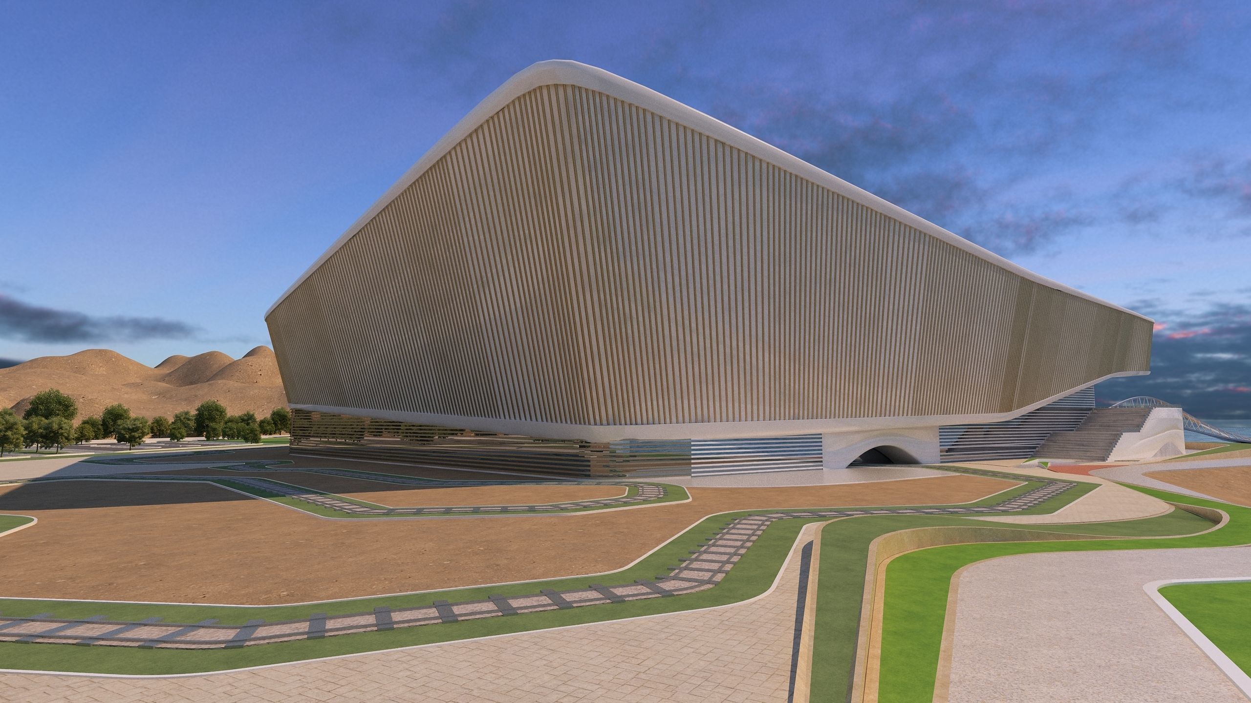 0176 - Geological Museum Architecture 3D Project - 2D Drawings 3D model_16