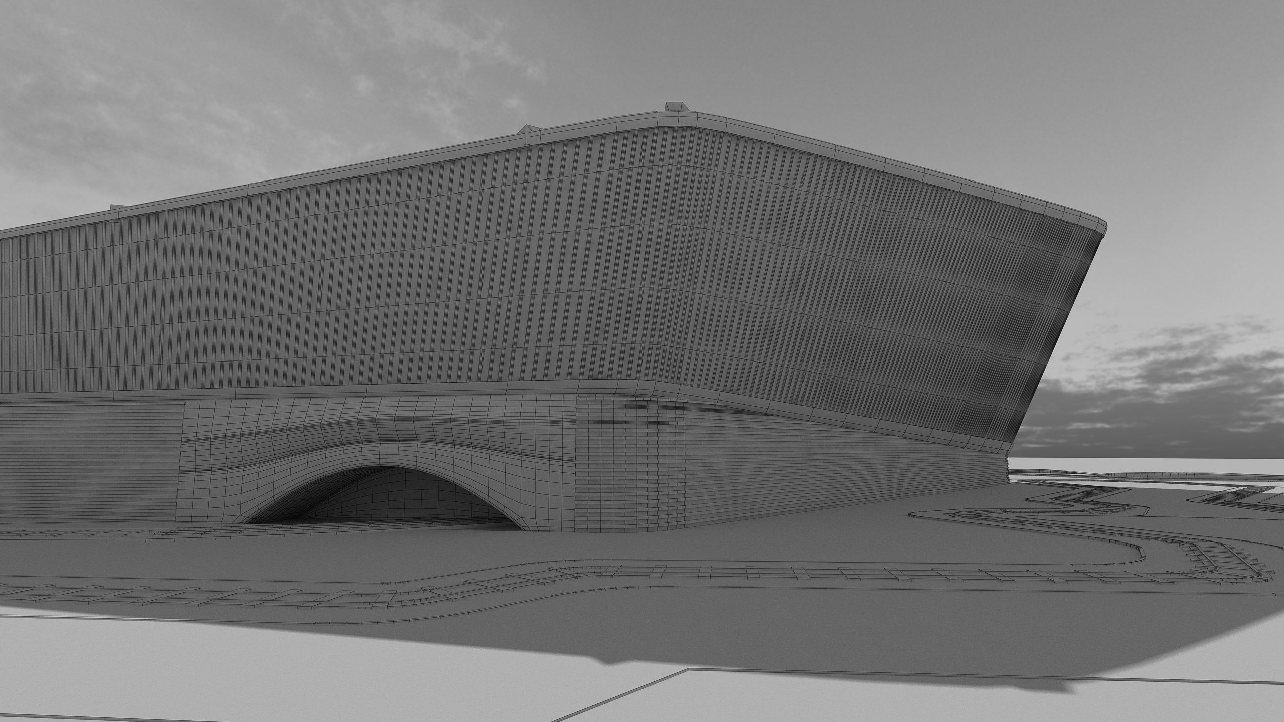 0176 - Geological Museum Architecture 3D Project - 2D Drawings 3D model_35