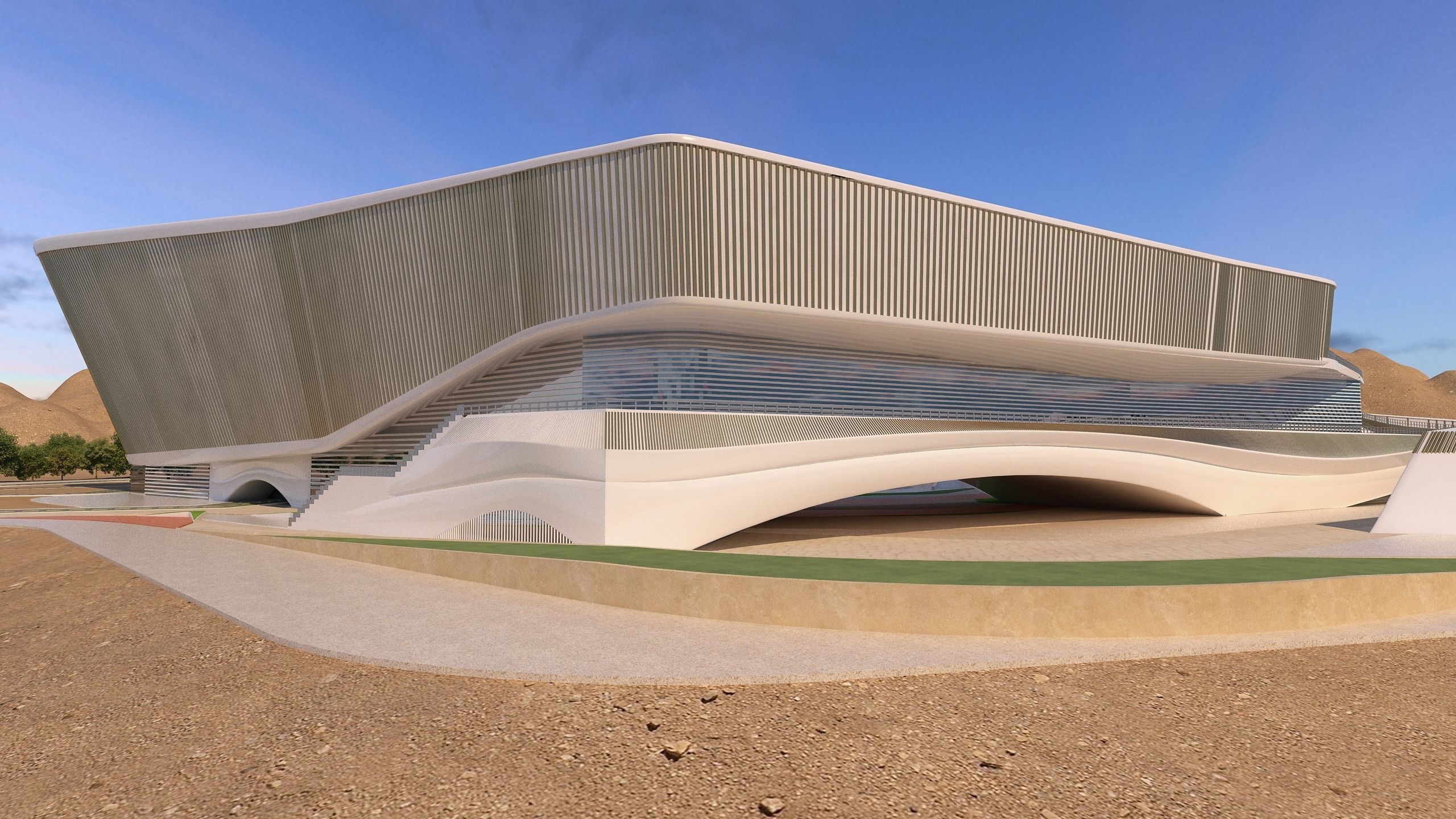 0176 - Geological Museum Architecture 3D Project - 2D Drawings 3D model_20