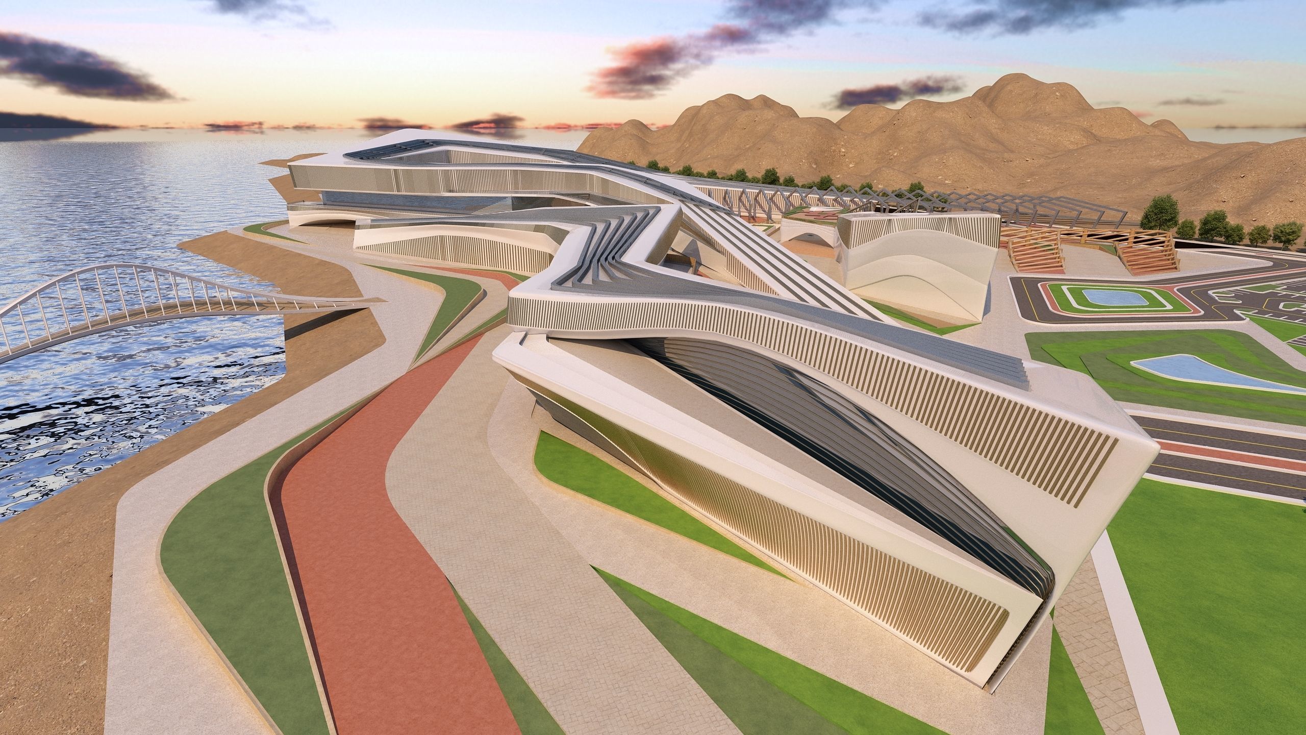 0176 - Geological Museum Architecture 3D Project - 2D Drawings 3D model_19