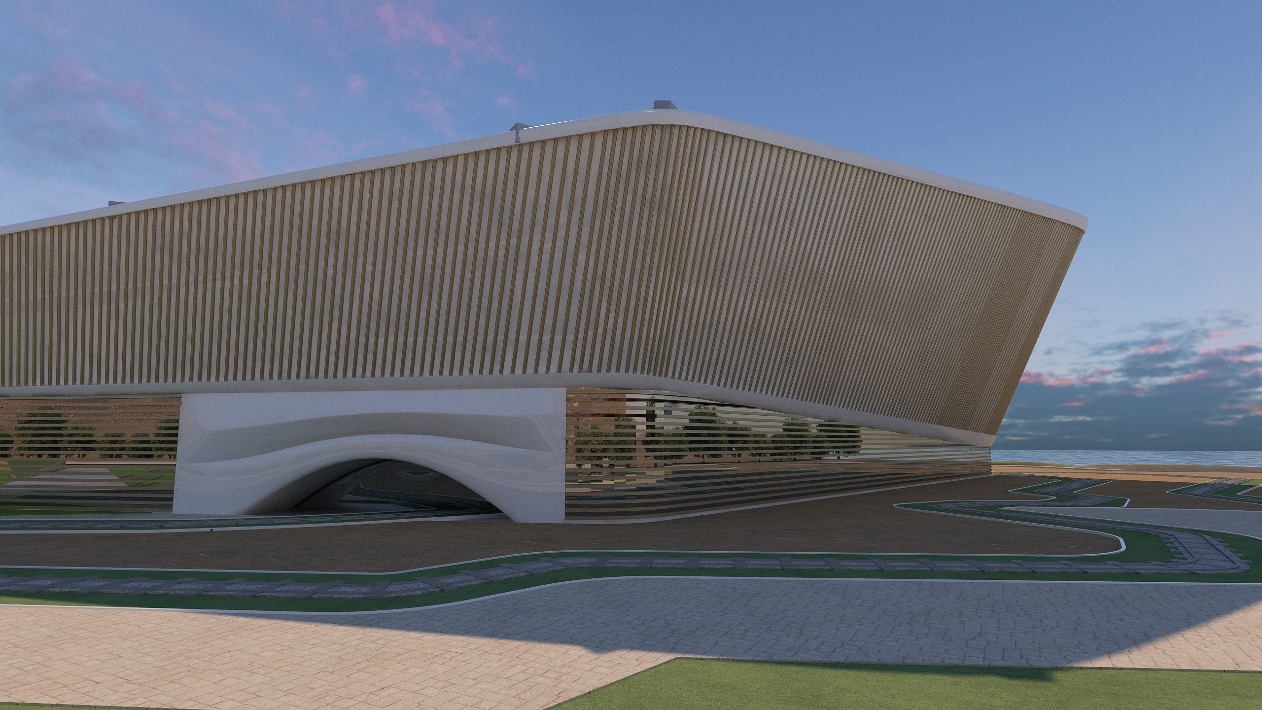 0176 - Geological Museum Architecture 3D Project - 2D Drawings 3D model_15