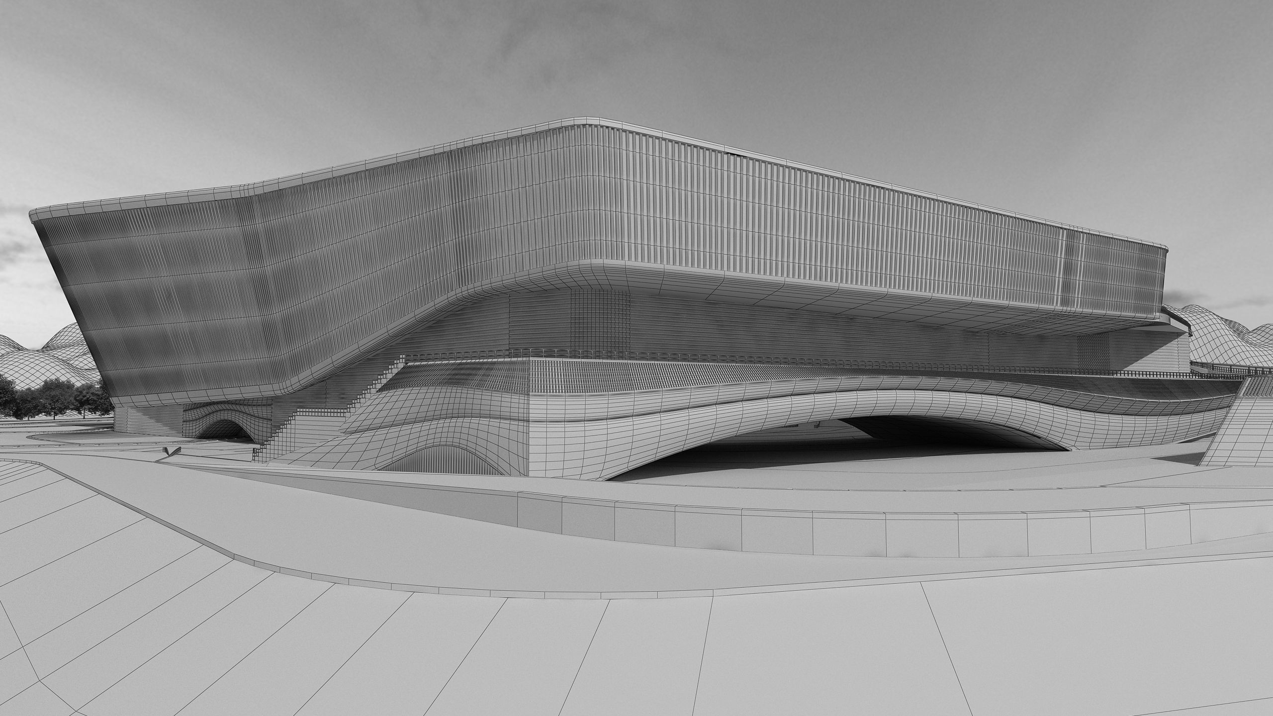 0176 - Geological Museum Architecture 3D Project - 2D Drawings 3D model_40