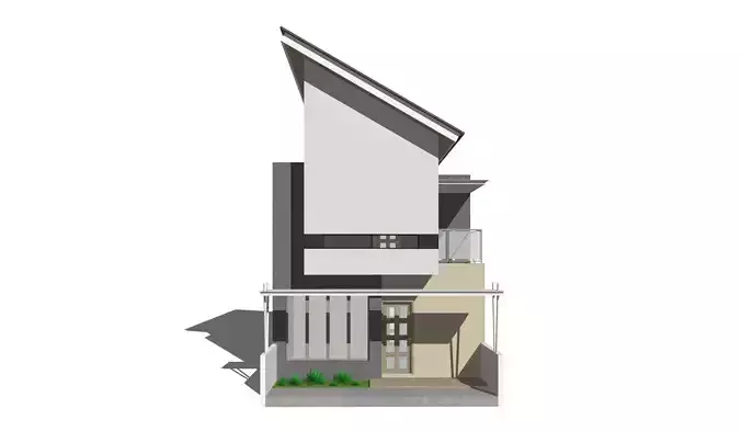 Minimalist 6m x 10m Residential House 11