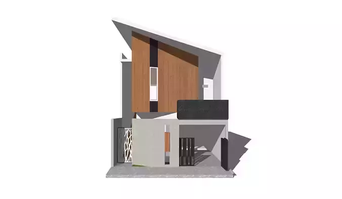 Minimalist 6m x 10m Residential House 12