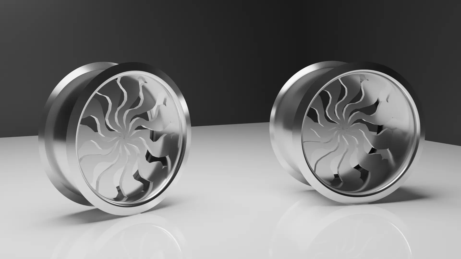 Racing Wheels 3D model_0