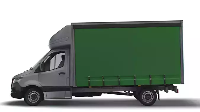 Freightliner Sprinter Luton Curtainsider 2023