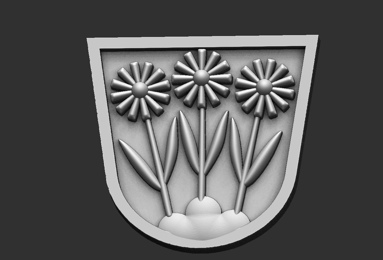 Coat of Arms - Brasao - Elements 3D print model_34