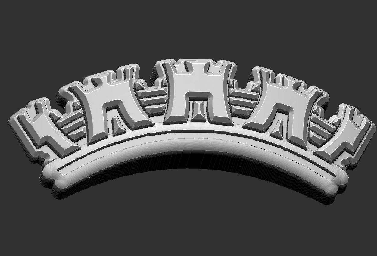 Coat of Arms - Brasao - Elements 3D print model_24