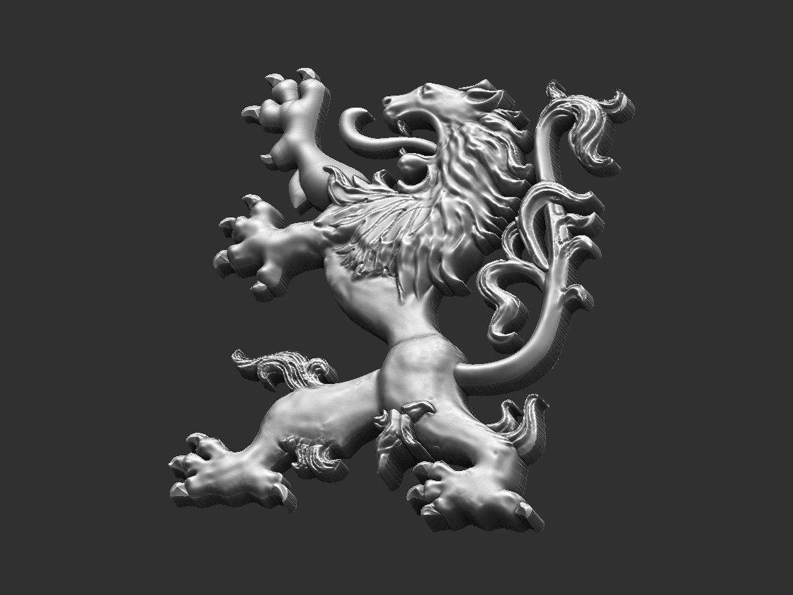 Coat of Arms - Brasao - Elements 3D print model_47