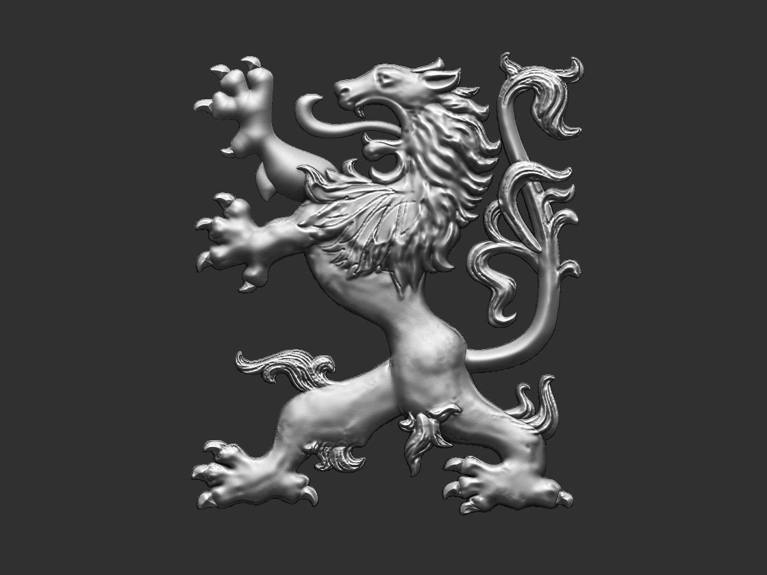 Coat of Arms - Brasao - Elements 3D print model_46