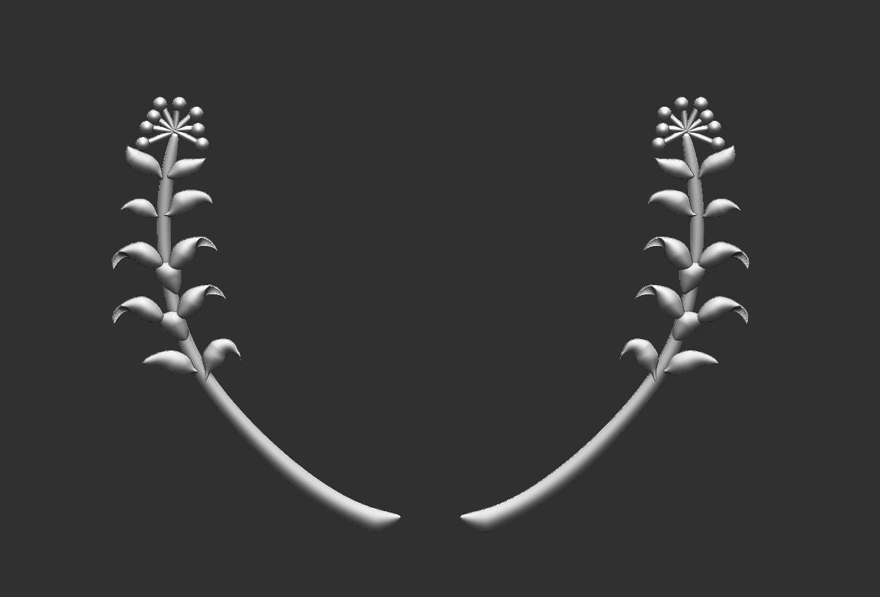 Coat of Arms - Brasao - Elements 3D print model_9