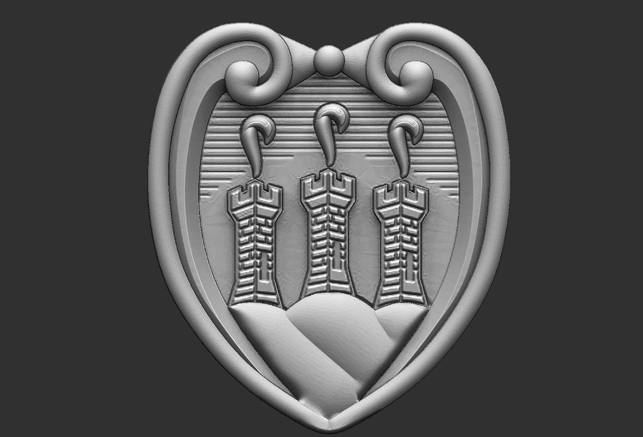 Coat of Arms - Brasao - Elements 3D print model_21