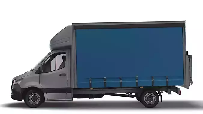Freightliner Sprinter Luton Curtainsider Tail Lift 2023