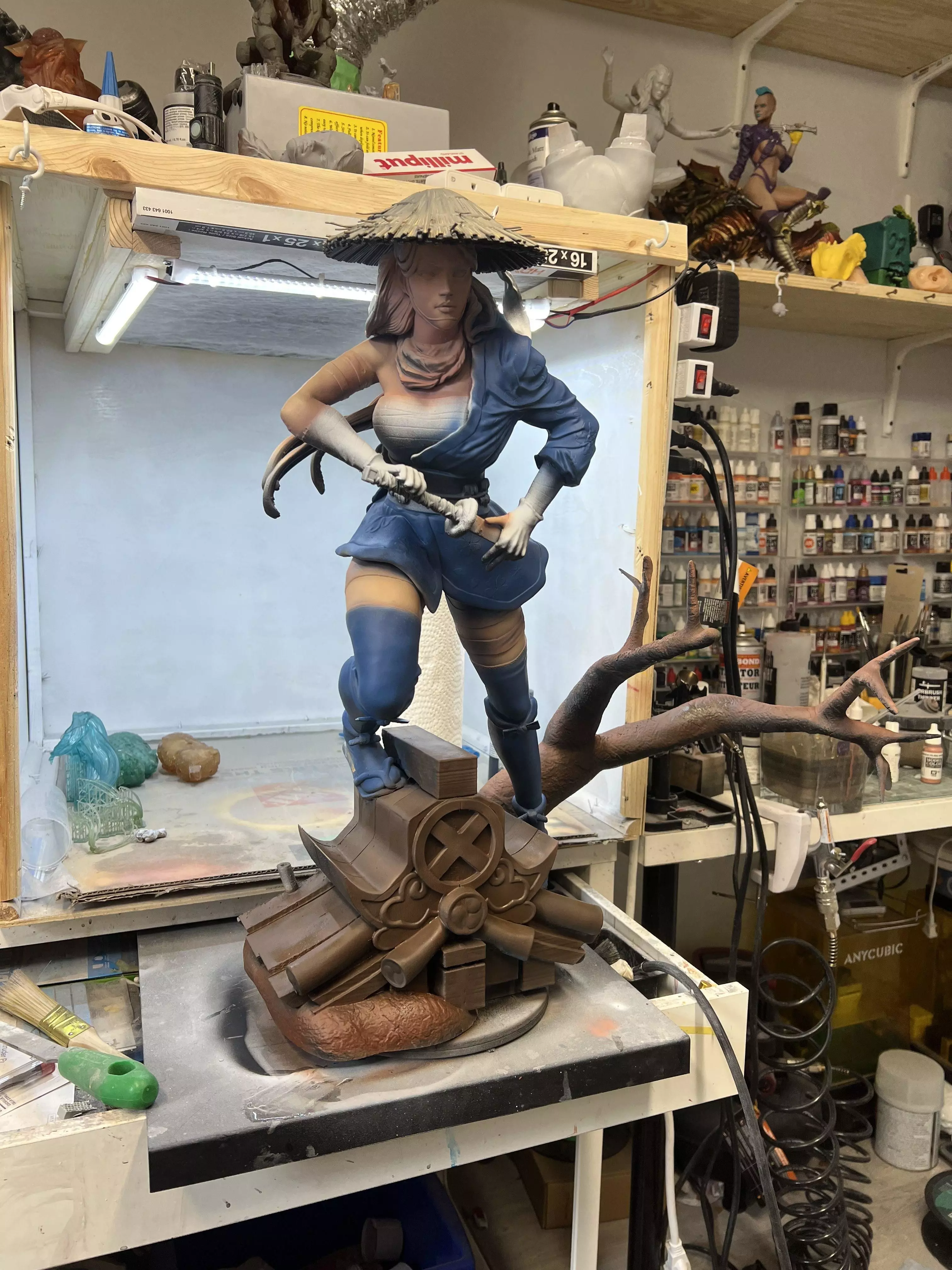 Psylocke warrior 3D print model_0